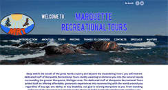 Desktop Screenshot of marquetterecreationaltours.com